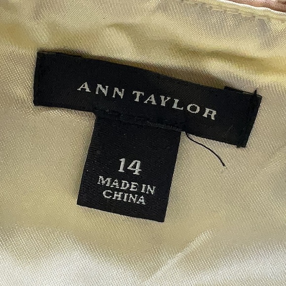 NWOT Stunning Designer Ann Taylor Cocktail Dress in Size 14 - Picture 3 of 4